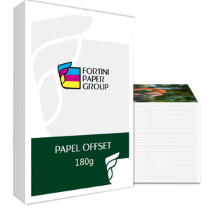 Papel Offset Fortini A4 180g 500 Folhas